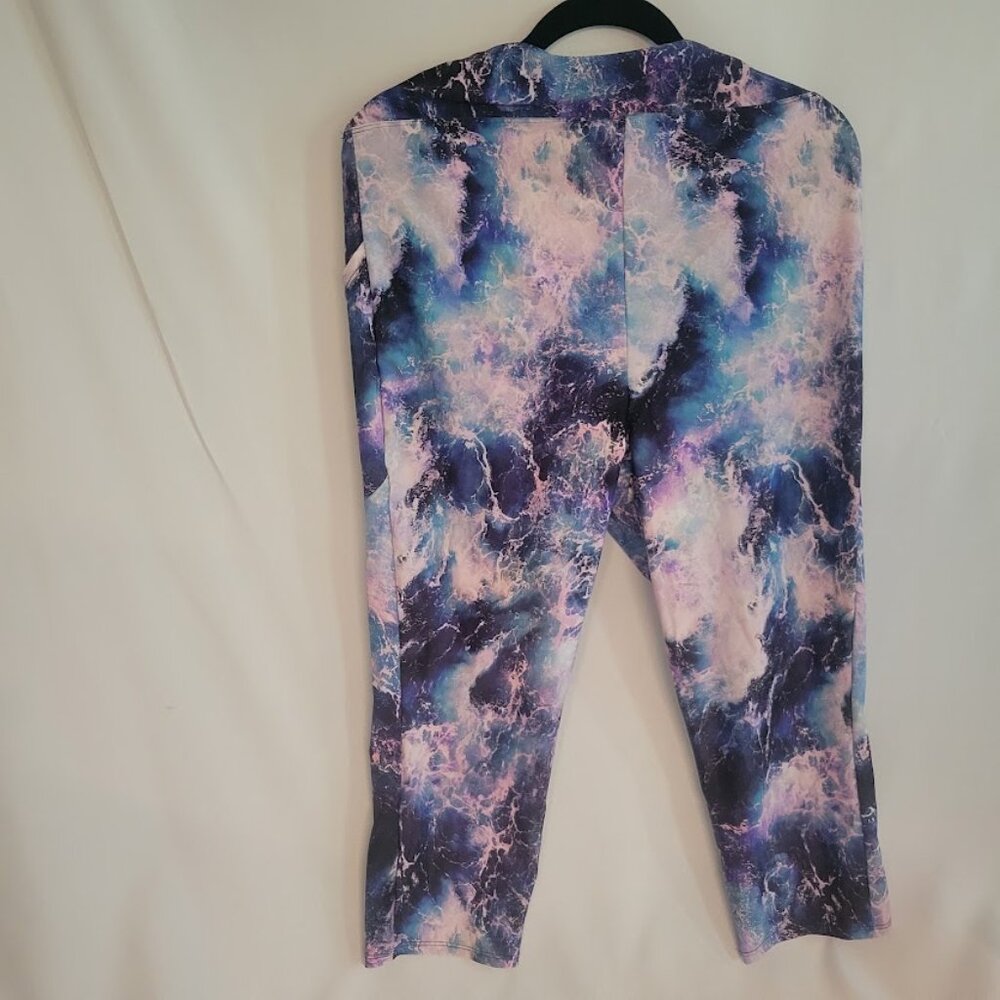 Torrid Swim Capris with water pattern various and pockets 4x plus - Picture 2 of 6